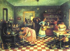 Traditional Thanksgiving preparations