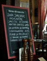 menu d�couverte